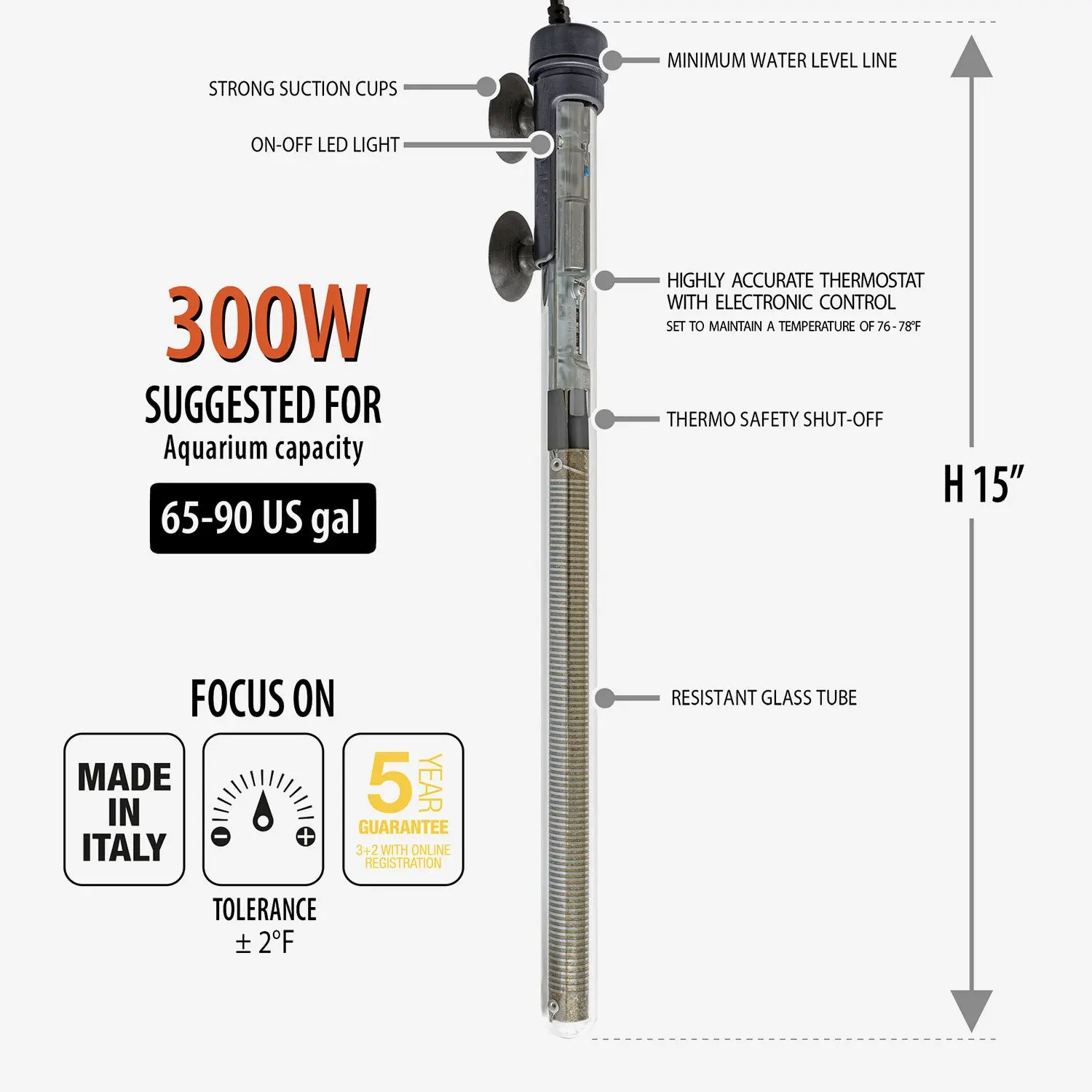 SCUBA Preset Submersible Heater - Image 6